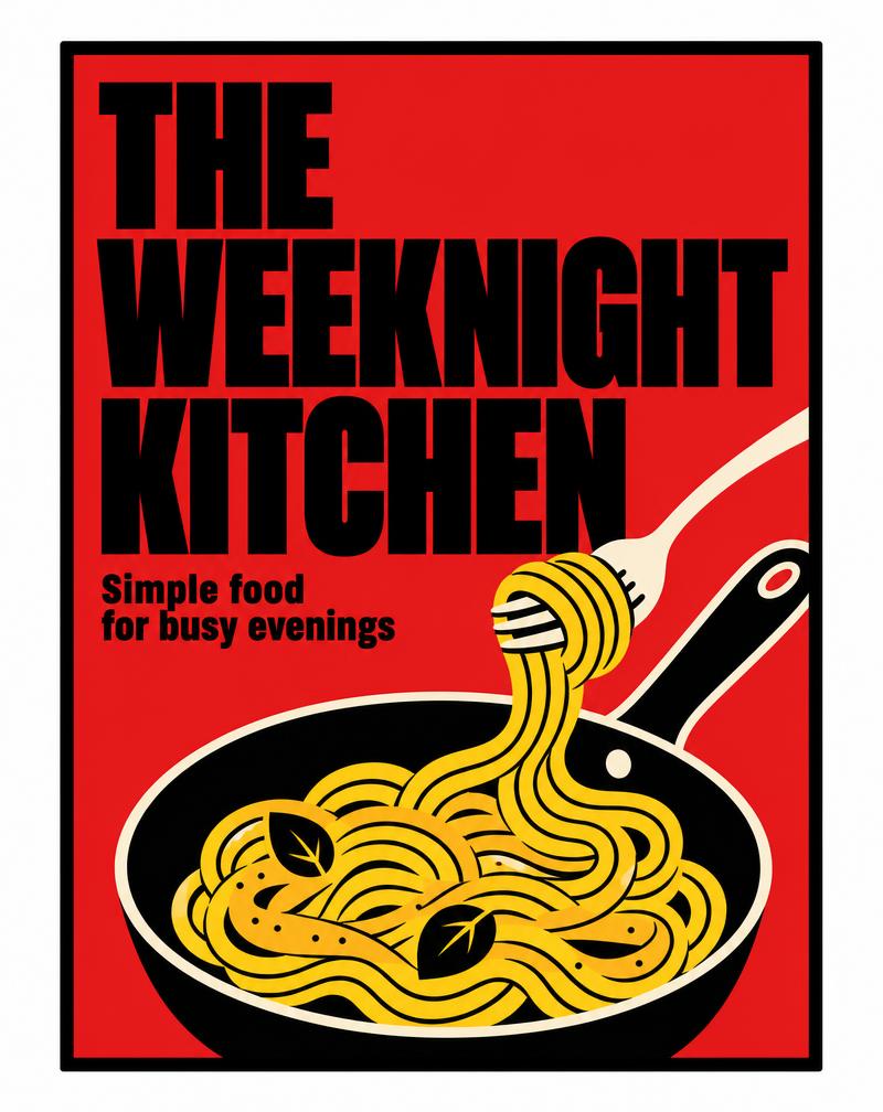 Front cover of The Weeknight Kitchen by DUFFY KITCHEN LTD